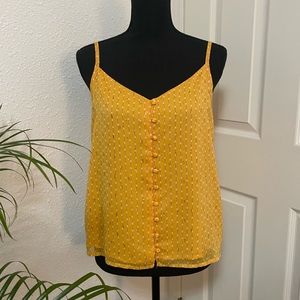 Maison Jules || Yellow Tank Top